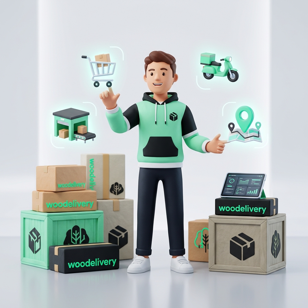 woodelivery 3D Logistics Coordinator